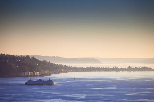 prom na puget sound - alki beach zdjęcia i obrazy z banku zdjęć