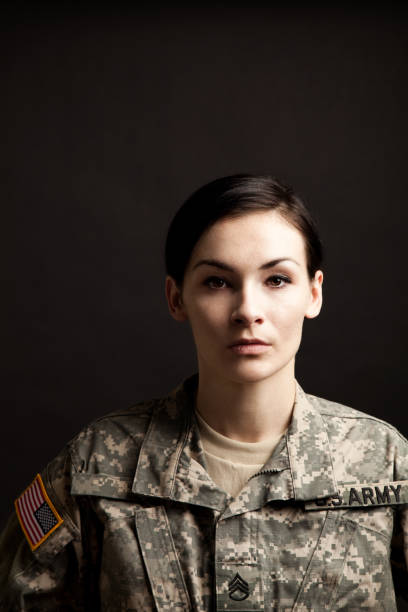 istock Female American Soldier 117147146