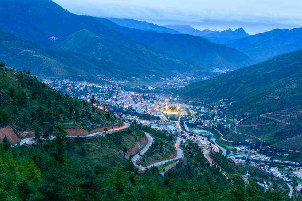 istock Evening Geography of Thimphu,  Bhutan 1171472209