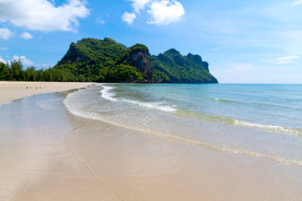 istock Beach sky and mountain at Baan Koh Teap beach 1171472528