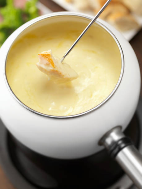 istock Cheese Fondue with French Bread 117147272