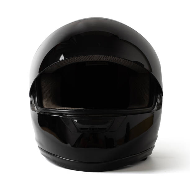 istock black motorcycle helmet isolated on white background 1171474428