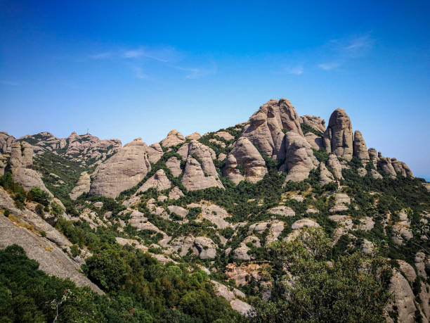 Montserrat, religious mountain in Catalonia