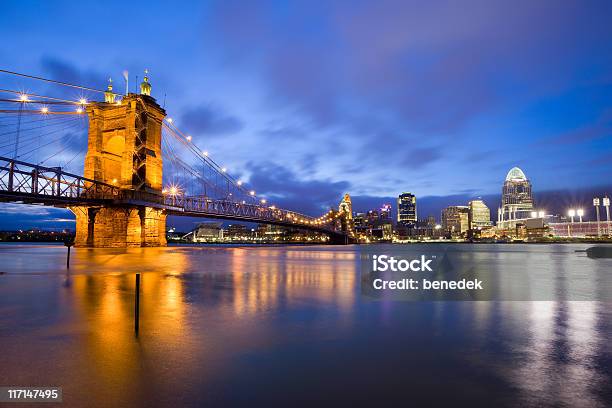 Cincinnati No Ohio Usa - Fotografias de stock e mais imagens de Cincinnati - Cincinnati, Ohio, Ponte