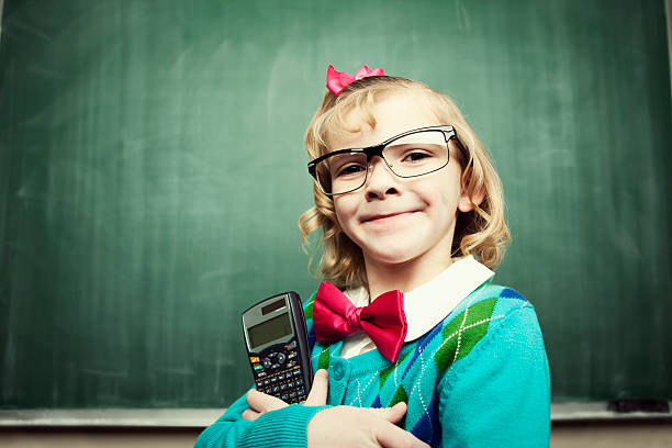 istock Little Girl Math Whiz 117147611
