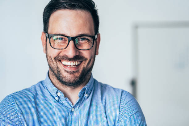 istock Portrait of happy man 1171476895