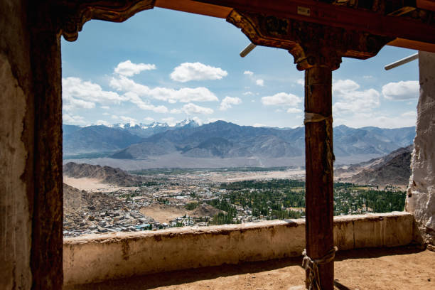 istock Stok Kangri from Leh Palace 1171477957