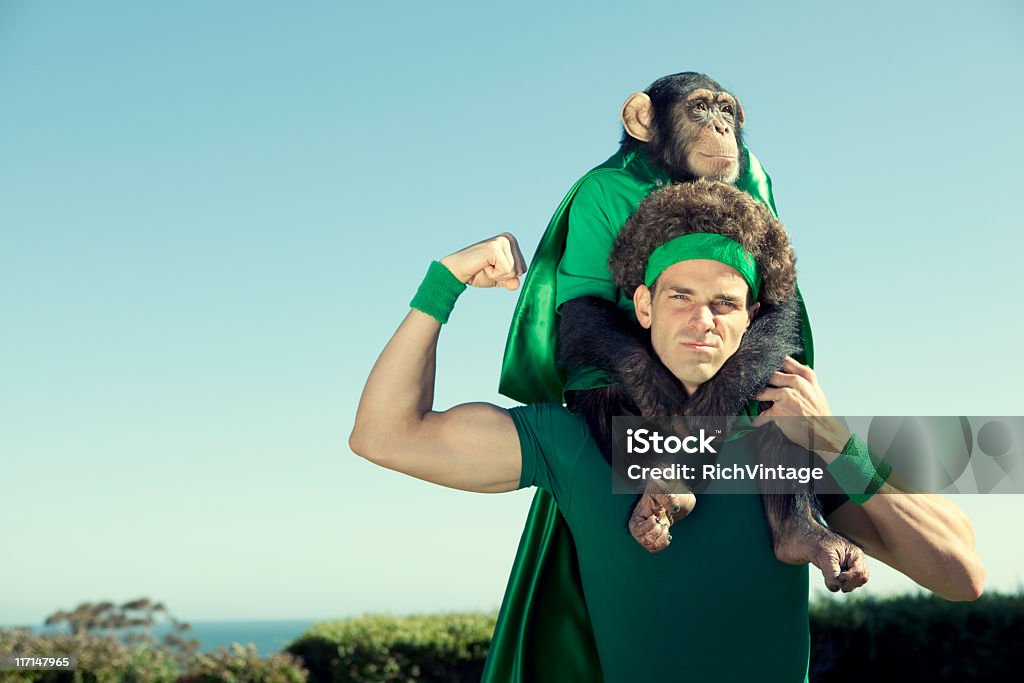 Champions de l'environnement - Photo de Grand singe libre de droits