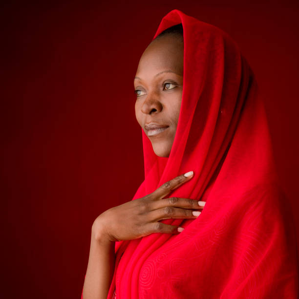 istock African woman in red 117148309