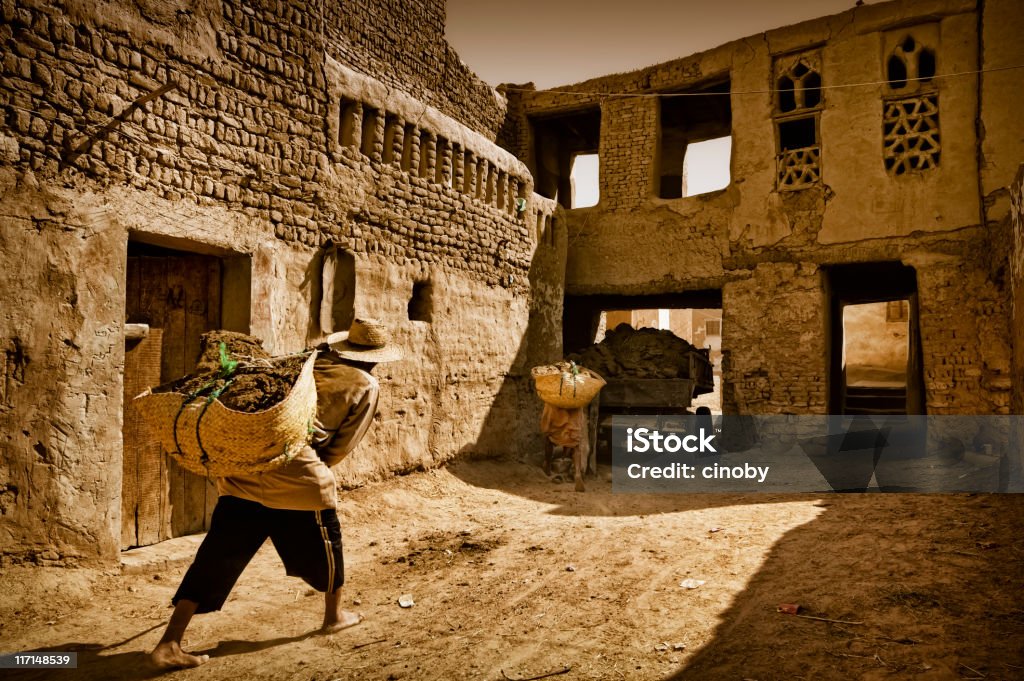 El-Qasr de Oasis de Dakhla - Photo de Culture berbère libre de droits
