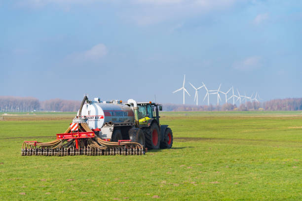 Traktor mit Gülletank – Foto