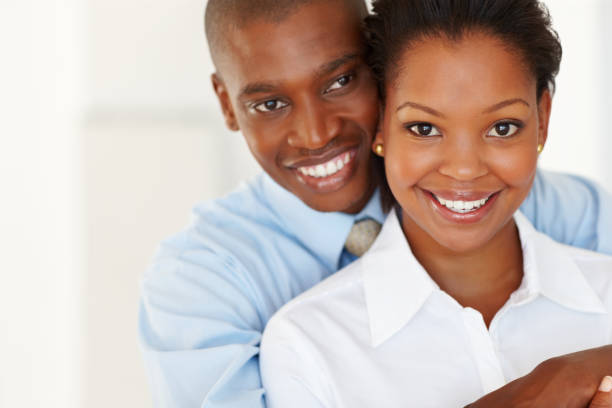 istock Happy business couple 117148919