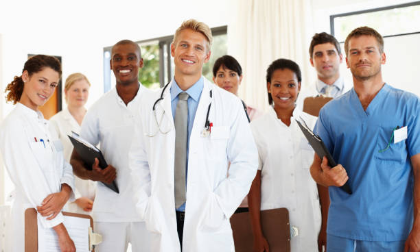 istock Medical team standing together 117148929