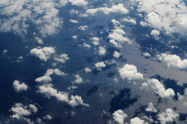 istock wing of an airplane flying above the clouds 1171489772