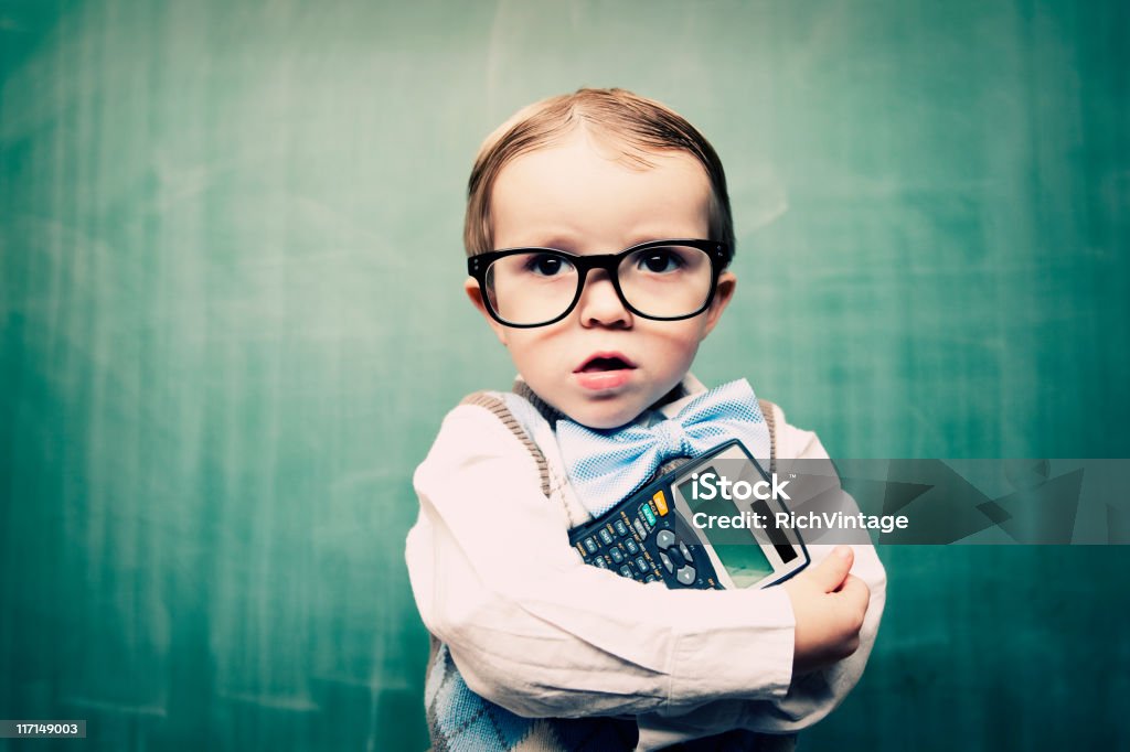 Pequeño contador - Foto de stock de Comienzo del año escolar libre de derechos