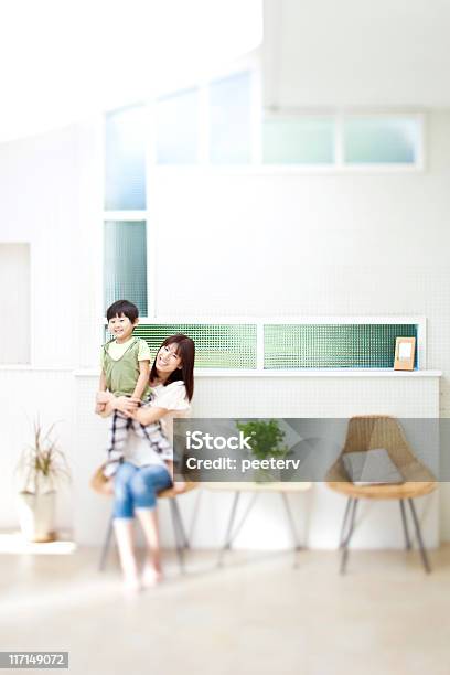 Smiling Family Stock Photo - Download Image Now - Asia, Boys, Bright