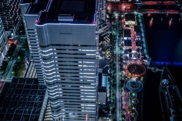 istock Night view seen from the Yokohama Landmark Tower 1171491323