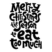 istock AntiChristmas lettering quotes 1171491372