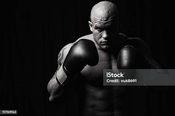 Starke Fighter Stockfoto und mehr Bilder von Aktivitäten und Sport - Aktivitäten und Sport, Bauchmuskeln, Boxen - Sport