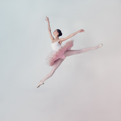 Salto bailarín de ballet photo