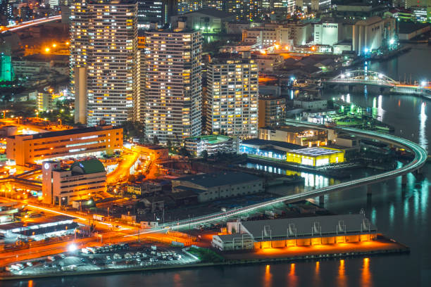 istock Night view seen from the Yokohama Landmark Tower 1171493629