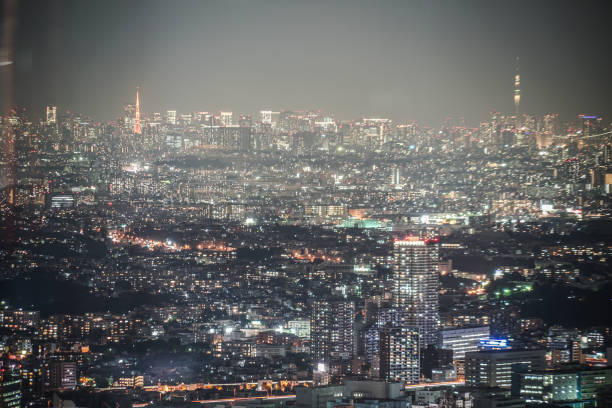 istock Night view seen from the Yokohama Landmark Tower 1171496312