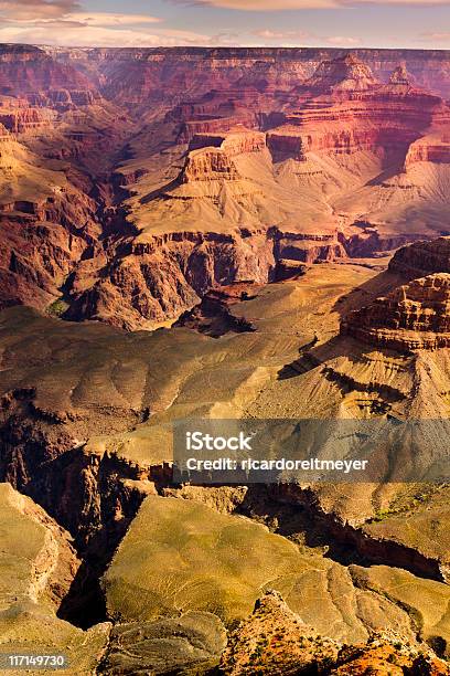 Vertical Grand Canyon National Park Arizona Classic Color Film Tonality Stock Photo - Download Image Now
