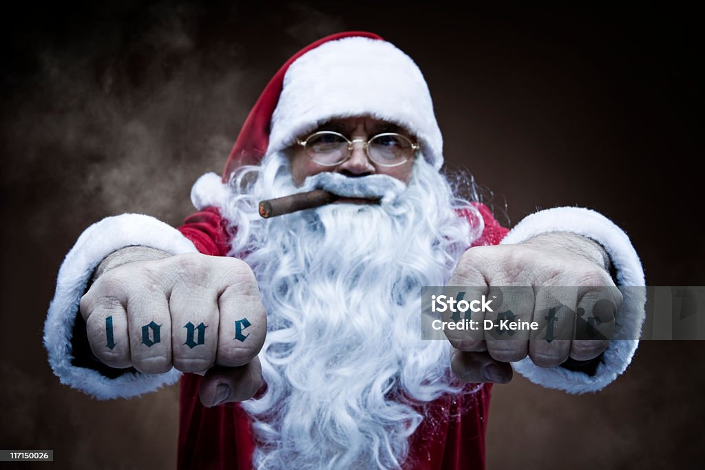 Santa Claus - Royaltyfri Jultomte Bildbanksbilder