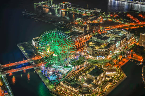 istock Night view seen from the Yokohama Landmark Tower 1171500266
