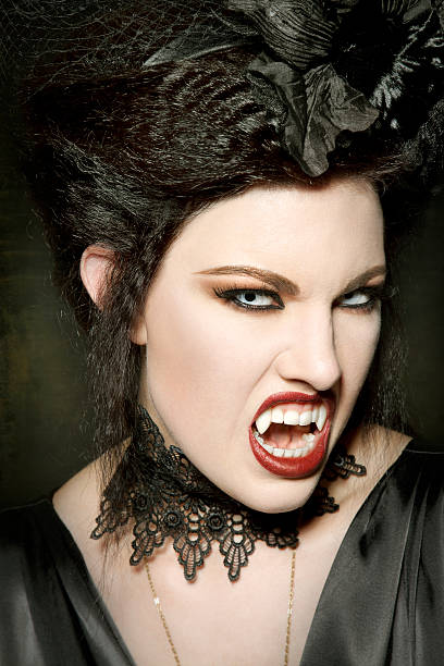 Vampire Beauty stock photo