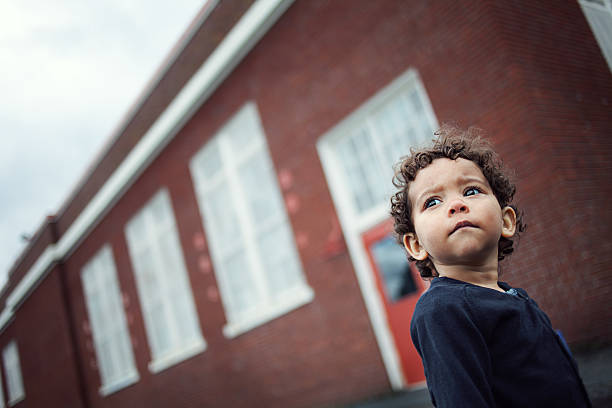 Toddler on the playground