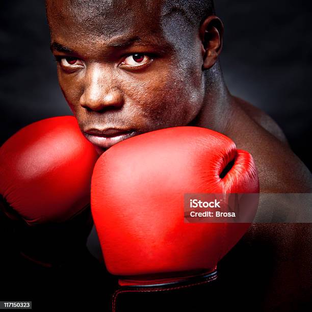 어둡습니다 Boxer 사람 얼굴에 대한 스톡 사진 및 기타 이미지 - 사람 얼굴, 심각한, 아프리카 민족