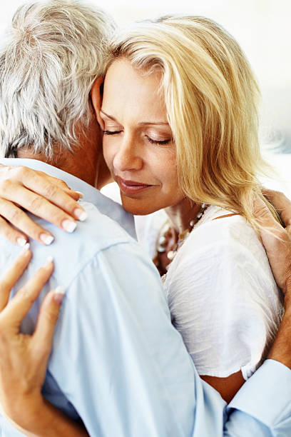 istock Romantic couple embracing each other 117150886
