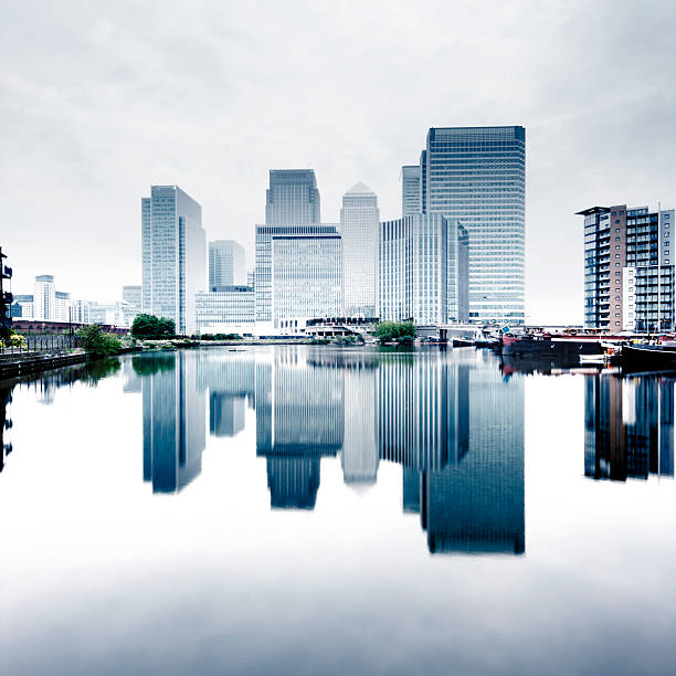 canary wharf - canary wharf imagens e fotografias de stock