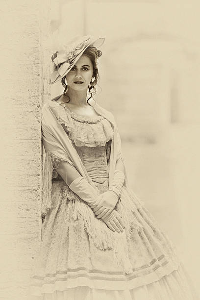 istock Victorian styled woman 117150995