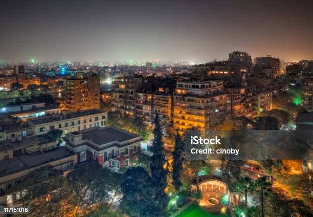 지붕에 밸리미나zamalek 관구 On Gezira 도서지역 카이로에 대한 스톡 사진 및 기타 이미지 - 카이로, 밤-하루 시간대, 스카이라인