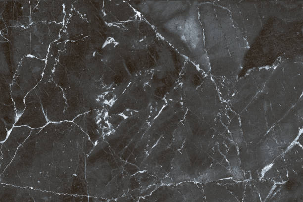 istock Black colour marble textured and background 1171510426
