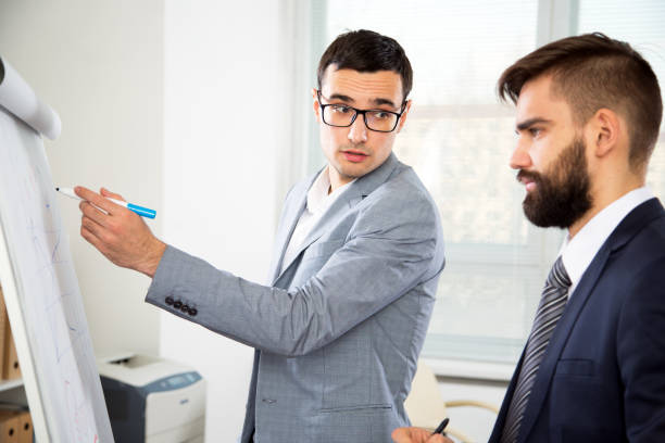 istock Businessmen working in an office 1171514454