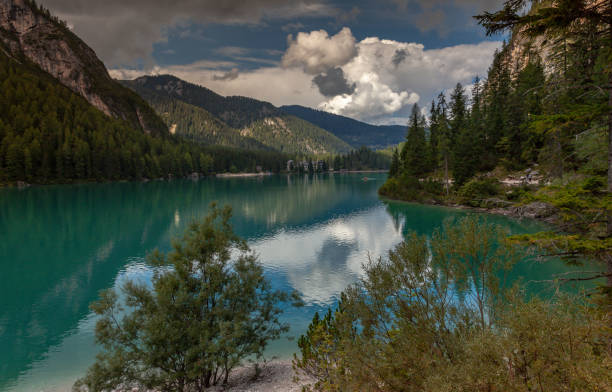 istock The beautiful lake Braies Dolomite mountains 1171522253