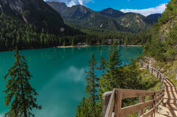 istock The beautiful lake Braies Dolomite mountains 1171522801