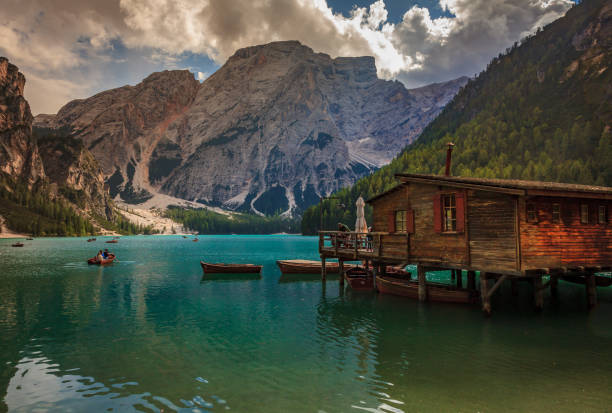 istock The beautiful lake Braies Dolomite mountains 1171522890