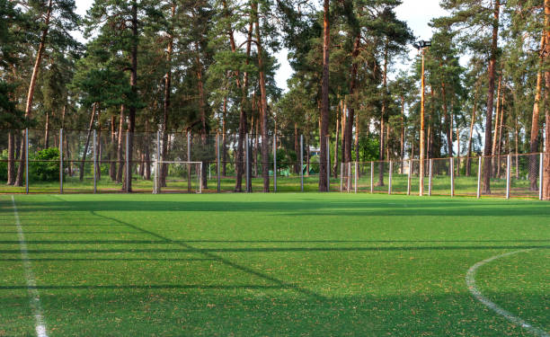 istock Football field in park 1171522977