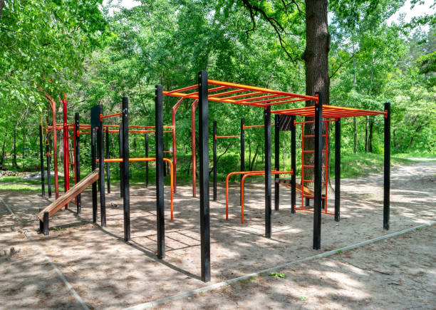 istock Sports ground in the park 1171523048
