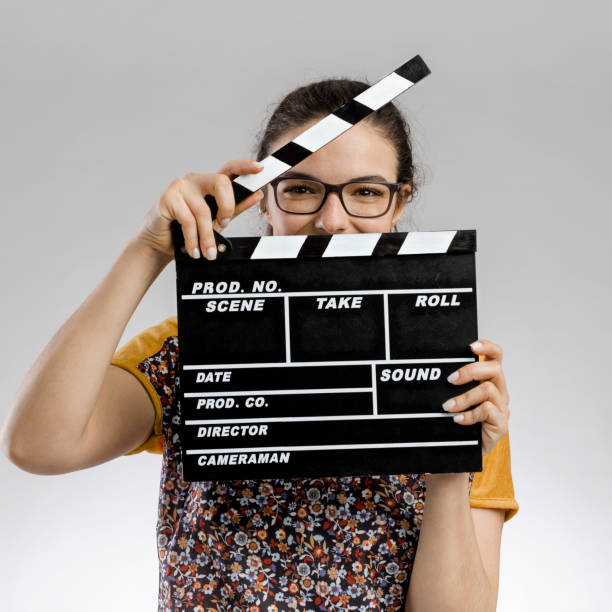 istock Woman with a clapboard 1171524297