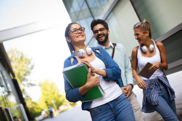 istock Happy group of students studying and learning together in college 1171525214