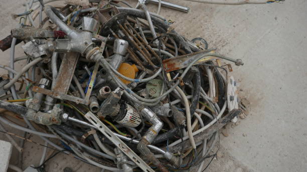 istock Scrab and scrab metal. Residual waste from house demolition work. Pollution, ready for removal and recycling. 1171530588