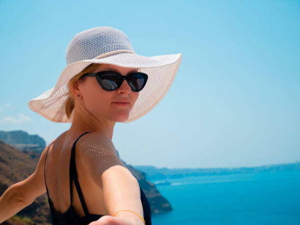 istock Happy girl at the sea side 1171533862