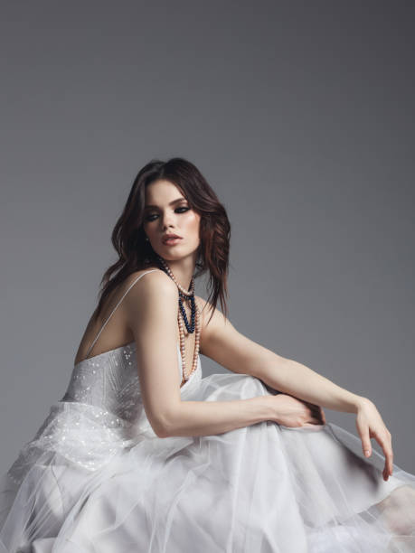 istock Beautiful bride in wedding dress 1171544525