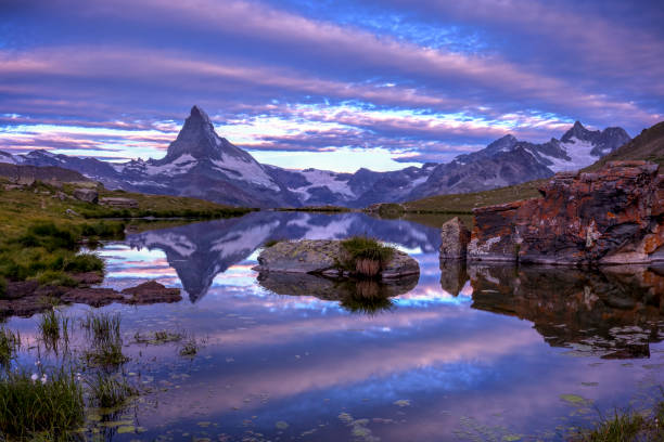istock Matterhorn and his reflection, Switzerland 1171548144