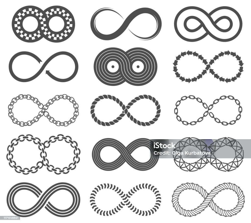Biểu Tượng Vô Cực Hình Dạng Vòng Lặp Mobius Dấu Hiệu Không Giới ...